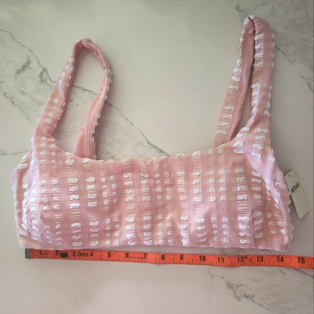 🆕️AERIE NWT Pink Large Bikini Top - Picture 7 of 12